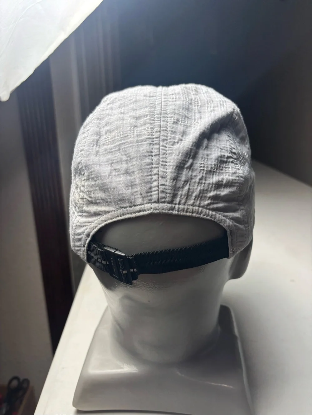 Supreme Glow Ripstop Camp Cap Grey FW22